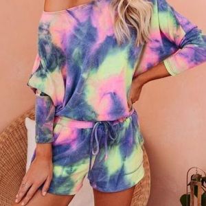 Vici Intimates & Sleepwear Vici Tie Dye Set